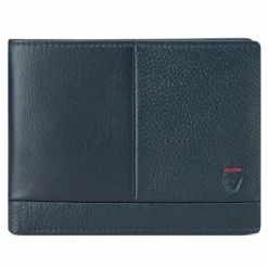 Sale Roncato Trial DLX Geldbörse RFID Schutz Leder 9.5 cm navy