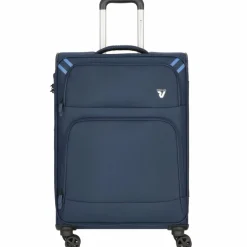 Best Roncato Twin 4 Rollen Trolley M 65 cm blu notte
