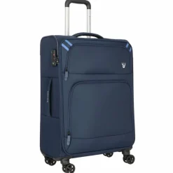 Best Roncato Twin 4 Rollen Trolley M 65 cm blu notte