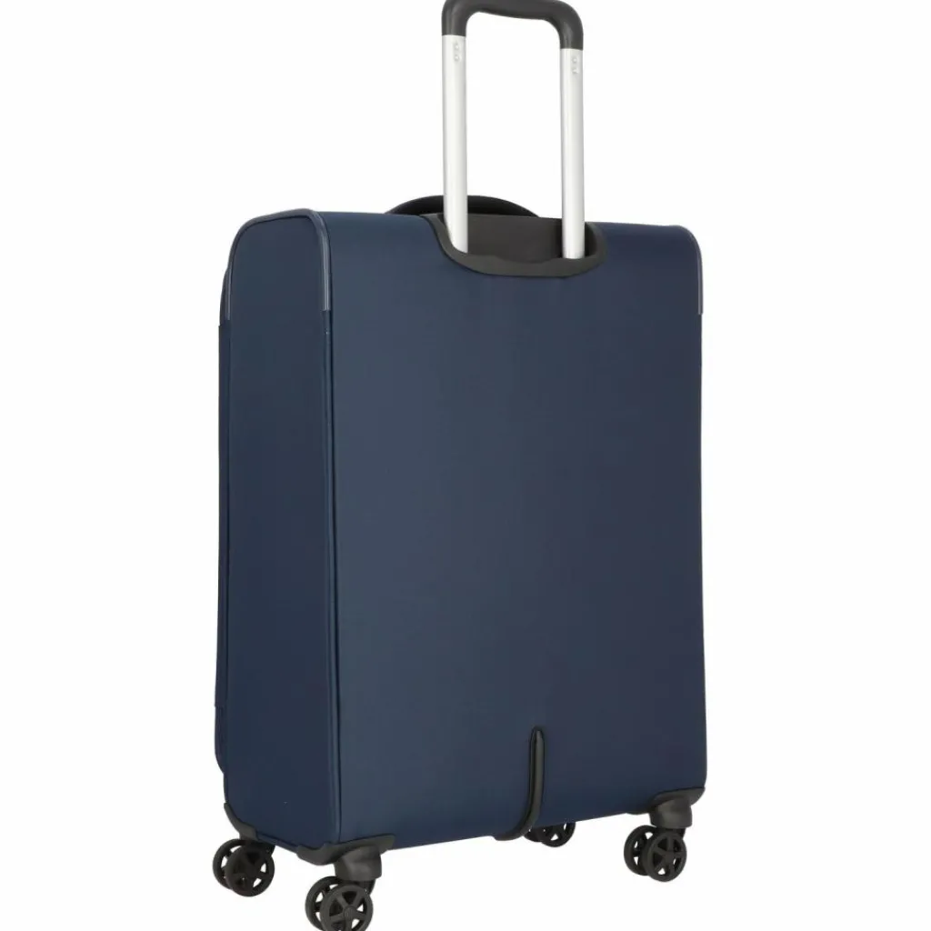 Best Roncato Twin 4 Rollen Trolley M 65 cm blu notte
