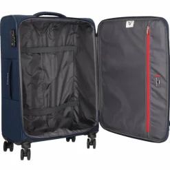 Best Roncato Twin 4 Rollen Trolley M 65 cm blu notte