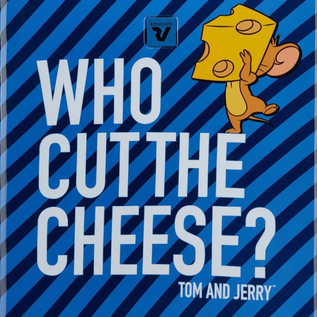 Clearance Roncato Warner Bros 4 Rollen Kabinentrolley 55 cm blu