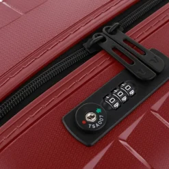 Outlet Roncato Ypsilon 4 Rollen Kabinentrolley 55 cm mit Dehnfalte burgundy