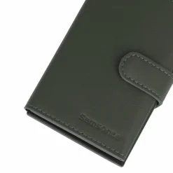 Outlet Samsonite Alu Fit Kreditkartenetui RFID Leder 6,5 cm climbing ivy