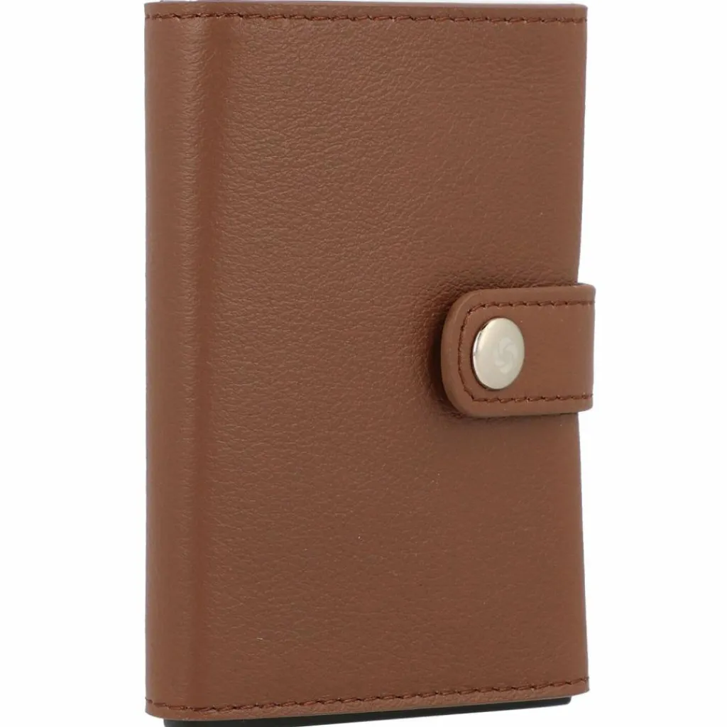 Samsonite Alu Fit Kreditkartenetui RFID Leder 6,5 cm