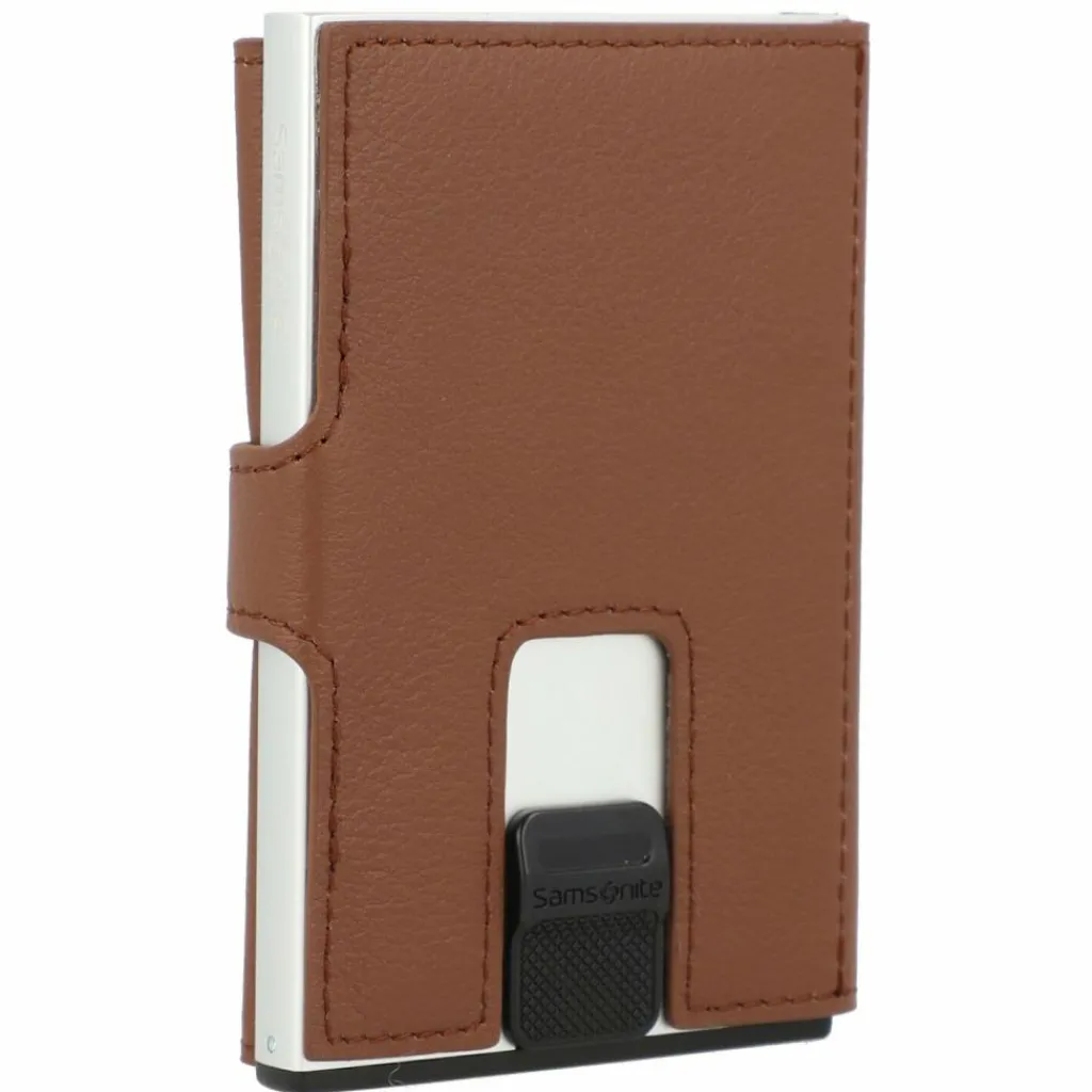 Samsonite Alu Fit Kreditkartenetui RFID Leder 6,5 cm