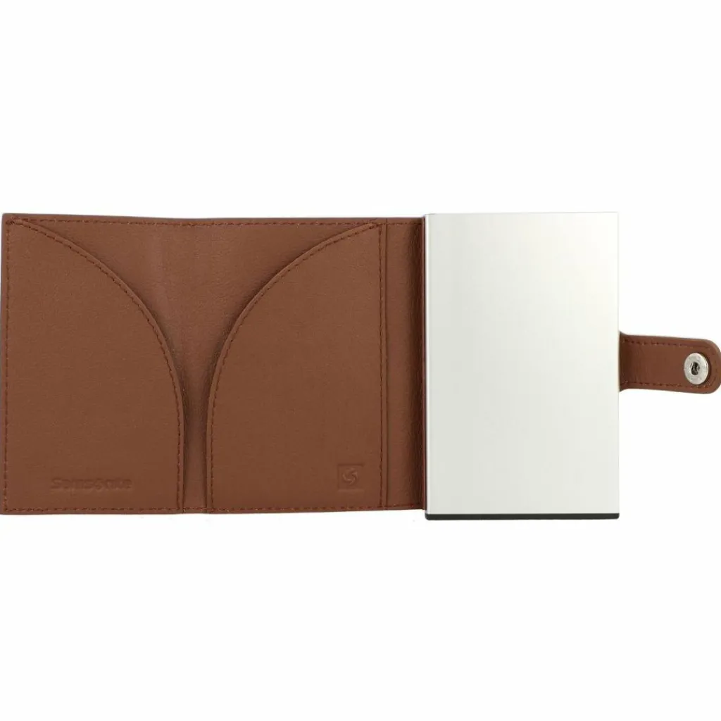 Samsonite Alu Fit Kreditkartenetui RFID Leder 6,5 cm