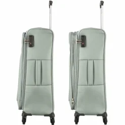 Samsonite Koffersets Als Weichgepäck|Koffersets 3-Teilig<Anafi 4-Rollen Kofferset 3-teilig mit Dehnfalte super leicht forest grey