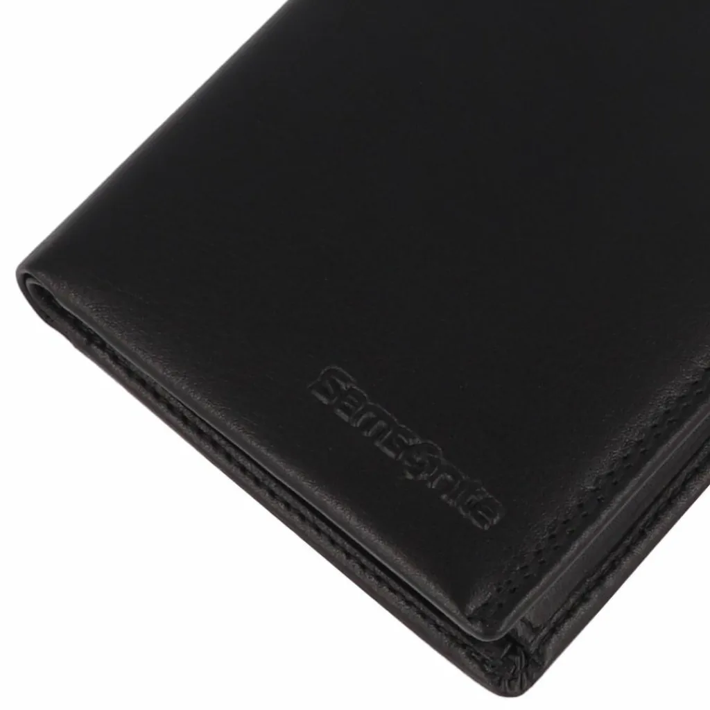 Samsonite Herrengeldbörsen Querformat<Attack 2 Geldbörse Leder 8.5 cm black