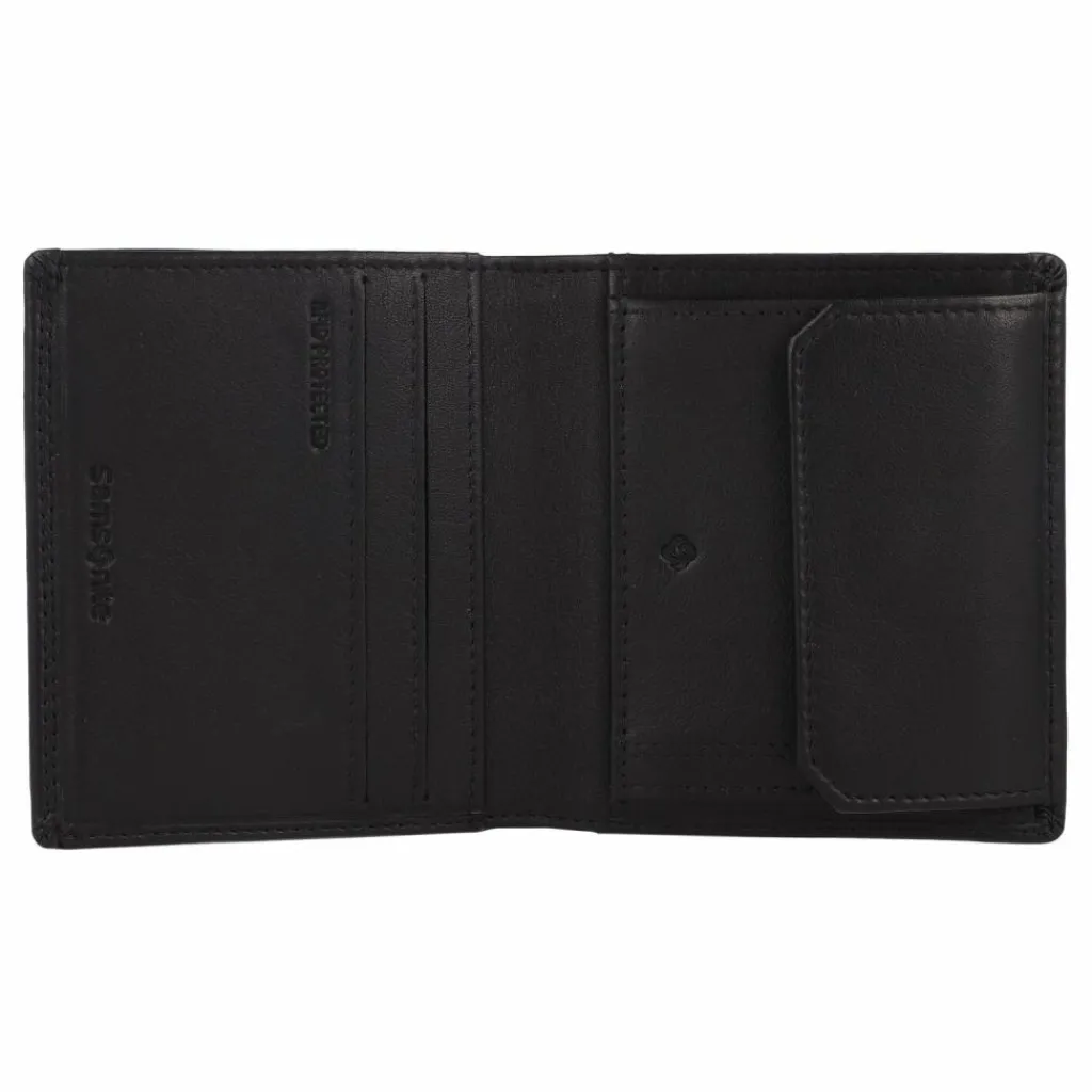 Samsonite Herrengeldbörsen Querformat<Attack 2 Geldbörse Leder 8.5 cm black