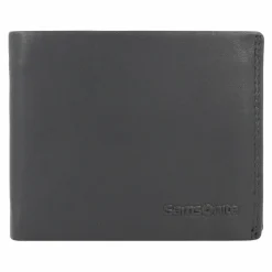 Samsonite Herrengeldbörsen Querformat<Attack 2 Geldbörse RFID Leder 10,5 cm grey