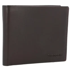 Clearance Samsonite Attack 2 Geldbörse RFID Leder 12 cm ebony brown