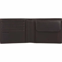 Clearance Samsonite Attack 2 Geldbörse RFID Leder 12 cm ebony brown