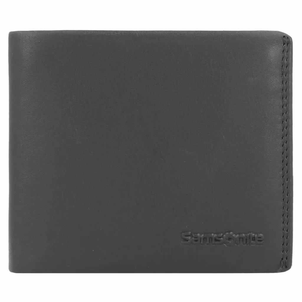 Samsonite Herrengeldbörsen Querformat<Attack 2 Geldbörse RFID Leder 10,5 cm grey