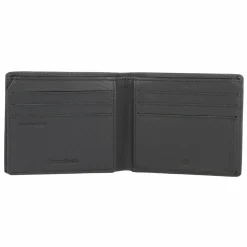 Samsonite Herrengeldbörsen Querformat<Attack 2 Geldbörse RFID Leder 10,5 cm grey
