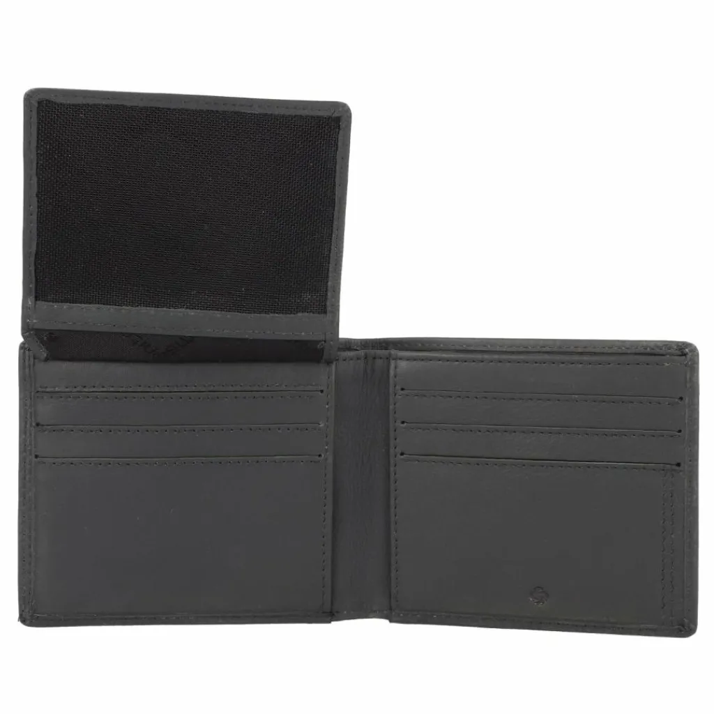 Samsonite Herrengeldbörsen Querformat<Attack 2 Geldbörse RFID Leder 10,5 cm grey