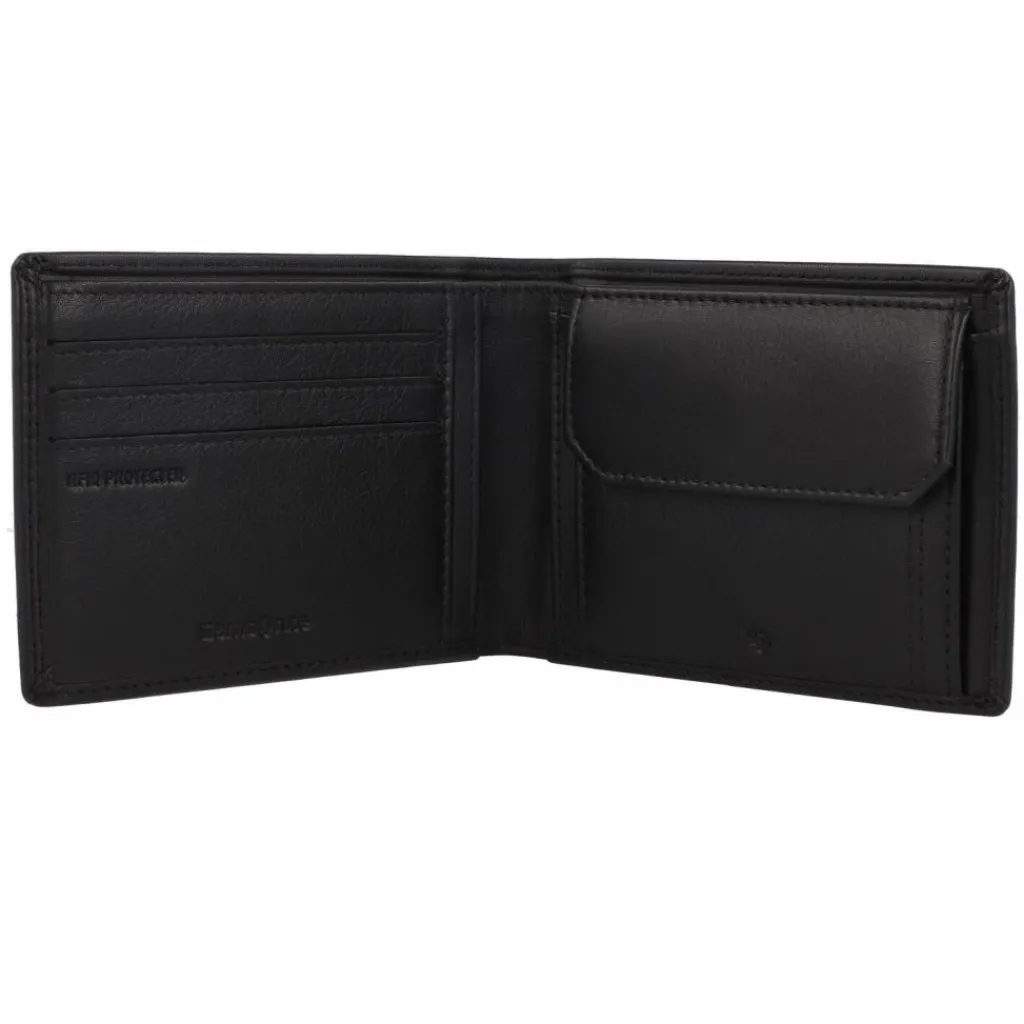 Samsonite Attack 2 Geldbörse RFID Schutz Leder 11.5 cm black