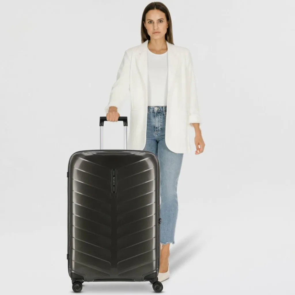 Samsonite Hartgepäck|4-Rollen Koffer<Attrix 4 Rollen Trolley 75 cm anthracite