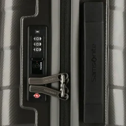 Samsonite Hartgepäck Kabinengepäck|4-Rollen Kabinentrolleys<Attrix 4 Rollen Kabinentrolley 55 cm mit Dehnfalte anthracite