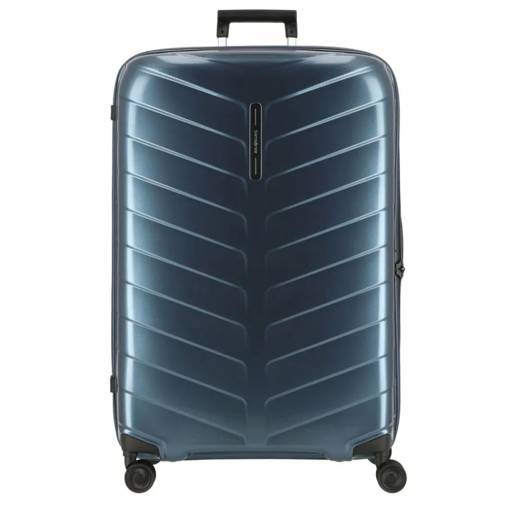 Samsonite Hartgepäck|4-Rollen Koffer<Attrix 4 Rollen Trolley 81 cm steel blue