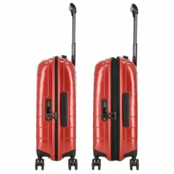 Online Samsonite Attrix 4 Rollen Kabinentrolley 55 cm mit Dehnfalte red