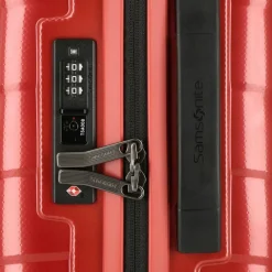 Online Samsonite Attrix 4 Rollen Kabinentrolley 55 cm mit Dehnfalte red