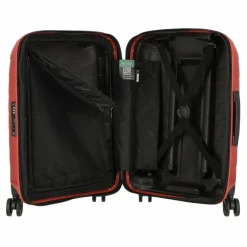 Online Samsonite Attrix 4 Rollen Kabinentrolley 55 cm mit Dehnfalte red