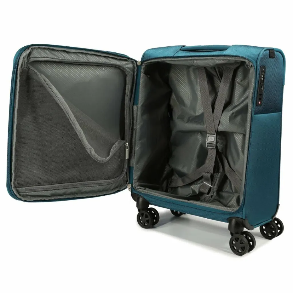 Online Samsonite Base Breeze 4 Rollen Kabinentrolley 55 cm petrol blue
