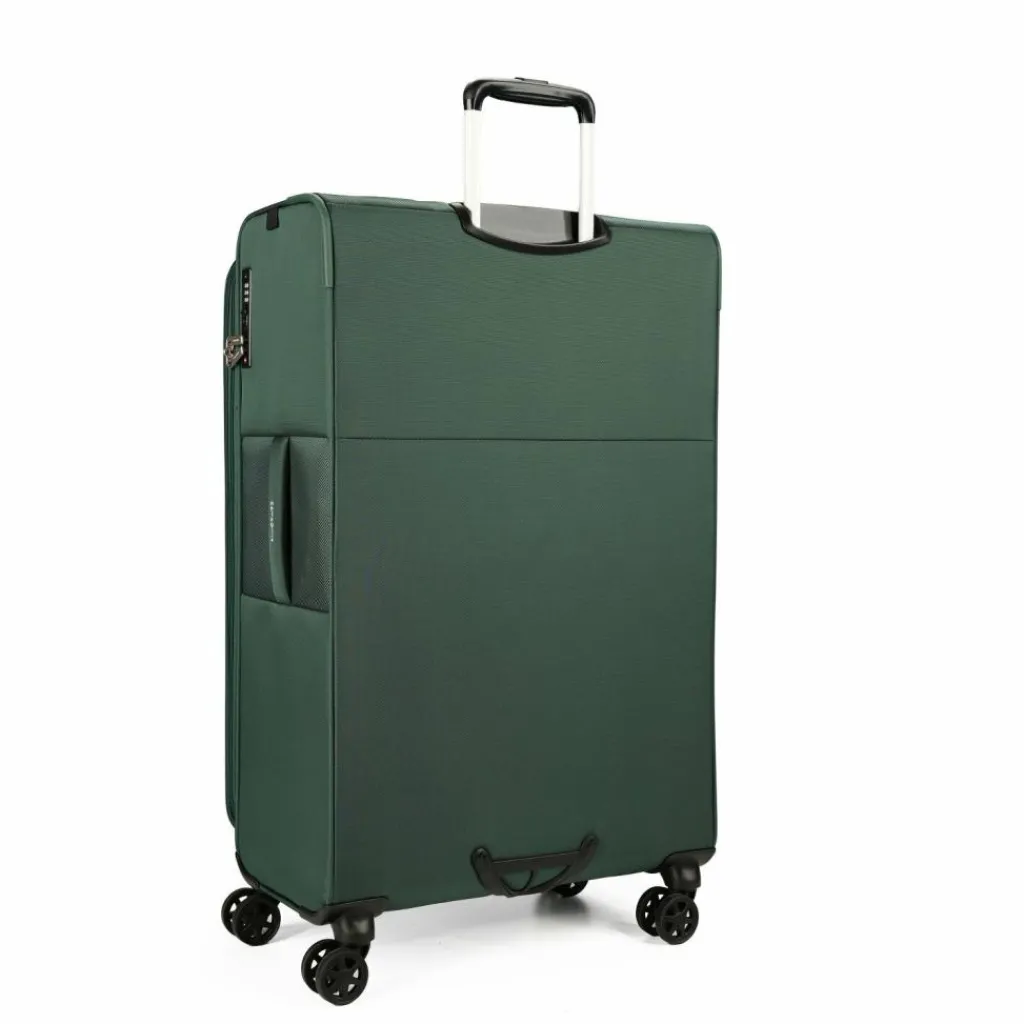 Samsonite Weichgepäck|4-Rollen Koffer<Base Breeze 4 Rollen Trolley 78 cm mit Dehnfalte dark green