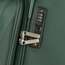 Samsonite Weichgepäck|4-Rollen Koffer<Base Breeze 4 Rollen Trolley 78 cm mit Dehnfalte dark green