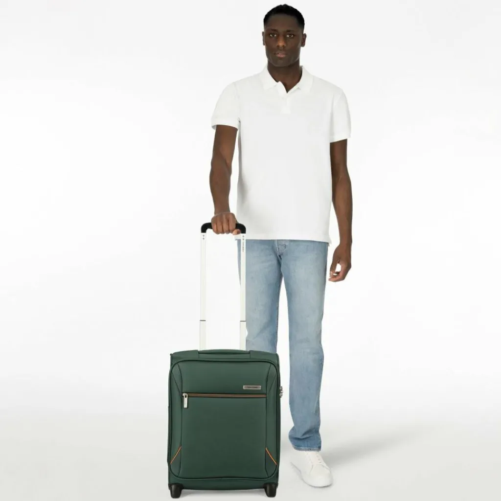 Samsonite Weichgepäck Kabinengepäck|2-Rollen Kabinentrolleys<Base Breeze 2 Rollen Kabinentrolley 45 cm dark green