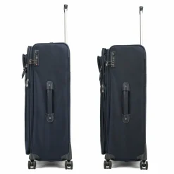 Sale Samsonite Beauhaven 4 Rollen Trolley 80 cm mit Dehnfalte dark blue