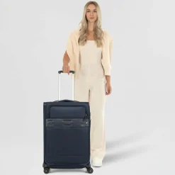 Samsonite Weichgepäck|4-Rollen Koffer<Beauhaven 4-Rollen Trolley 67 cm dark blue 1