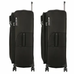 Samsonite Weichgepäck|4-Rollen Koffer<B-Lite Icon Spinner 4-Rollen Trolley 78 cm eco black