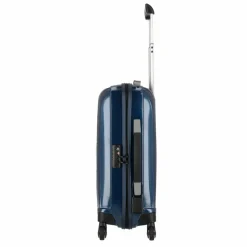 Samsonite Hartgepäck Kabinengepäck|4-Rollen Kabinentrolleys<Chronolite 4 Rollen Kabinentrolley 55 cm denim blue