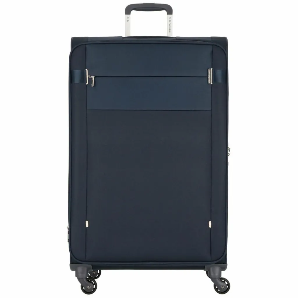 Outlet Samsonite Citybeat 4 Rollen Trolley 78 cm mit Dehnfalte navy blue