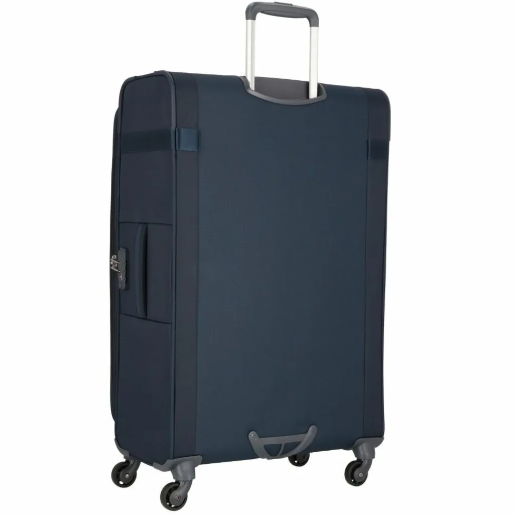 Outlet Samsonite Citybeat 4 Rollen Trolley 78 cm mit Dehnfalte navy blue