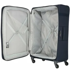 Outlet Samsonite Citybeat 4 Rollen Trolley 78 cm mit Dehnfalte navy blue
