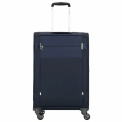 Clearance Samsonite Citybeat 4 Rollen Trolley 66 cm mit Dehnfalte navy blue