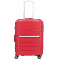 Samsonite Hartgepäck Kabinengepäck|4-Rollen Kabinentrolleys<Flux 4-Rollen Kabinentrolley 55 cm red