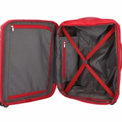 Samsonite Hartgepäck Kabinengepäck|4-Rollen Kabinentrolleys<Flux 4-Rollen Kabinentrolley 55 cm red