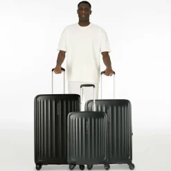 Samsonite Fyrm 4 Rollen Kofferset 3-teilig mit Dehnfalte