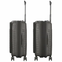 Samsonite Hartgepäck Kabinengepäck|4-Rollen Kabinentrolleys<Intuo 4 Rollen Kabinentrolley 55 cm Laptopfach mit Dehnfalte black