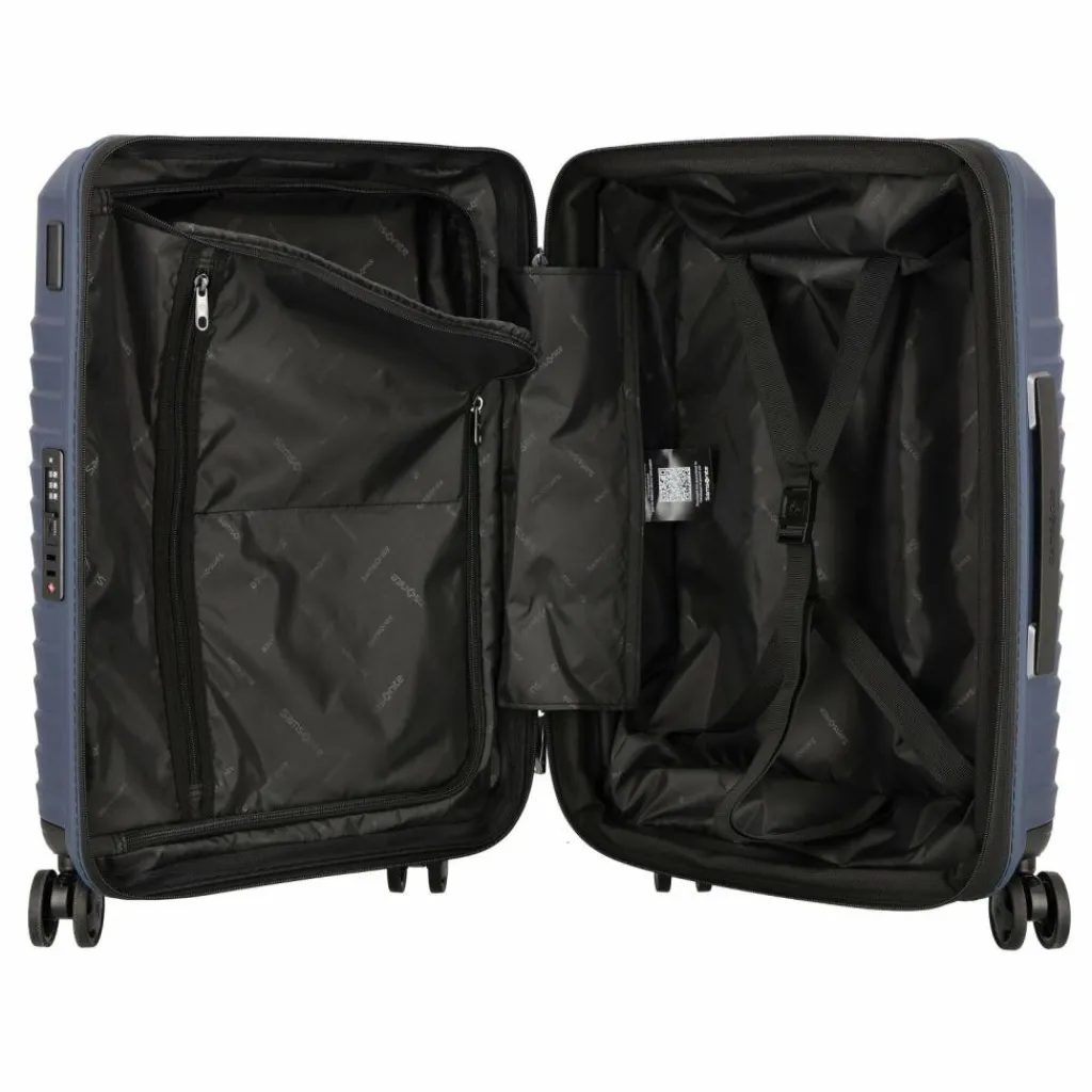 Best Samsonite Intuo 4 Rollen Kabinentrolley S 55 cm mit Dehnfalte blue nights