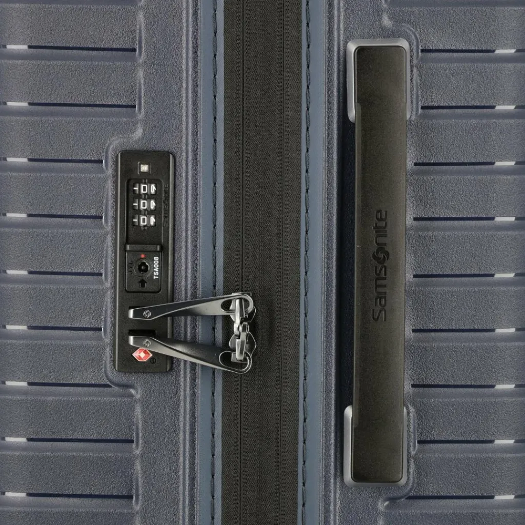 Samsonite Hartgepäck|4-Rollen Koffer<Intuo 4 Rollen Trolley M 69 cm mit Dehnfalte blue nights