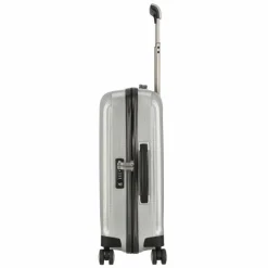 Samsonite Hartgepäck Kabinengepäck|4-Rollen Kabinentrolleys<Lite Cube Spinner 4-Rollen Kabinentrolley 55 cm silver