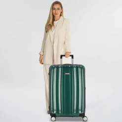 Hot Samsonite Lite Cube Spinner 4-Rollen Trolley 76 cm racing green