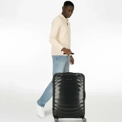 Best Samsonite Lite Shock Spinner 4-Rollen Trolley 69 cm black