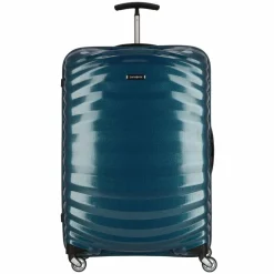 Samsonite Lite Shock Spinner 4-Rollen Trolley 75 cm petrol blue