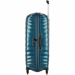 Samsonite Lite Shock Spinner 4-Rollen Trolley 75 cm petrol blue